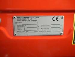2023 Kubota KX027-4 Hi Spec 550u Minigraver VV1259 | Graafmachine | Minigraver