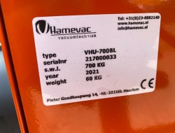 2023 Hamevac VHU-700-BL Vacuumunit VK9019 | Vacuum techniek | Vacuum Hef Unit