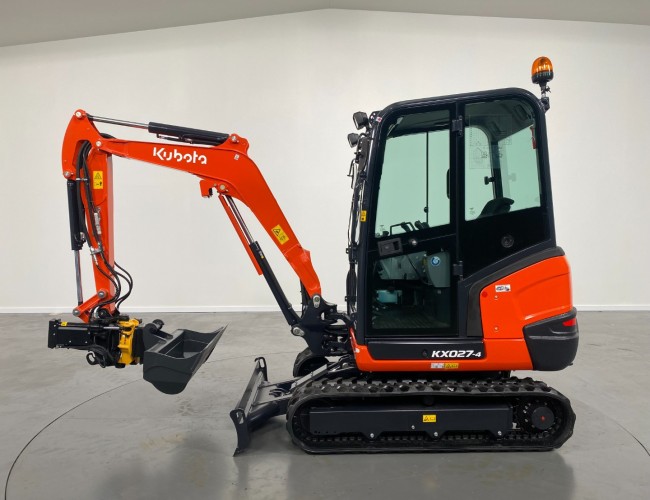 2023 Kubota KX027-4 Hi Spec + Engcon EC204-CW05 ADV1047 | Graafmachine | Minigraver