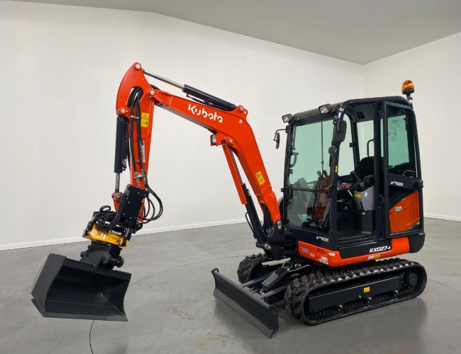 2023 Kubota KX027-4 Hi Spec + Engcon EC204-CW05 ADV1047 | Graafmachine | Minigraver