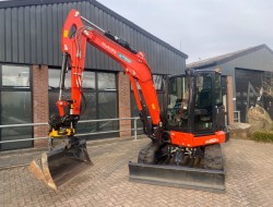 2022 Kubota KX060-5 + Engcon EC206 VV1286 | Graafmachine | Minigraver