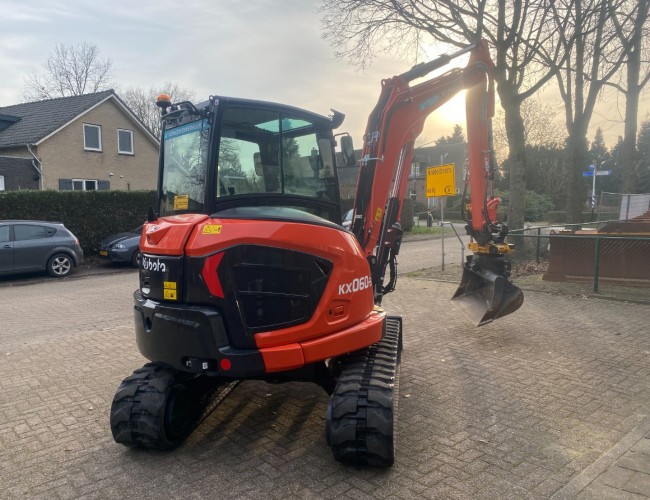 2022 Kubota KX060-5 + Engcon EC206 VV1286 | Graafmachine | Minigraver