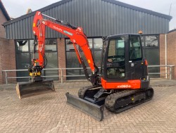 2022 Kubota KX060-5 + Engcon EC206 VV1286 | Graafmachine | Minigraver
