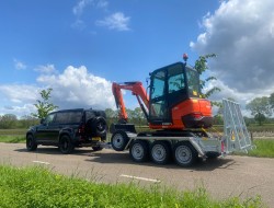 2023 Ifor Williams GP126 Klep 3-asser ADV1052 | Aanhangwagen | Machinetransporter