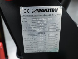 2021 Manitou MLA1-25 VT423 | Wiellader | Mini Shovel