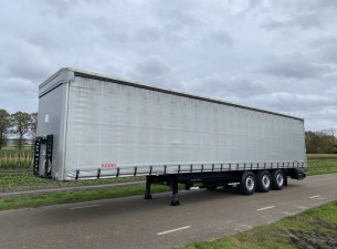 2018 Kögel SN24 Huiftrailer - Schuifzeil oplegger LT580