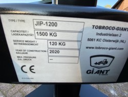 1 Giant Hijsjib 120cm 1500kg ADV1110 | Aanbouwdelen | Jib / Hijsbok