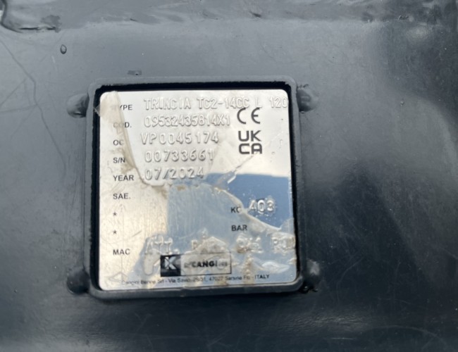 2024 Cangini Benne TC2-120 Mulcher Klepelmaaier CW10 VK9624 | Aanbouwdelen | Klepelmaaier
