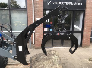 1 Giant Houtklem met rotator en jib