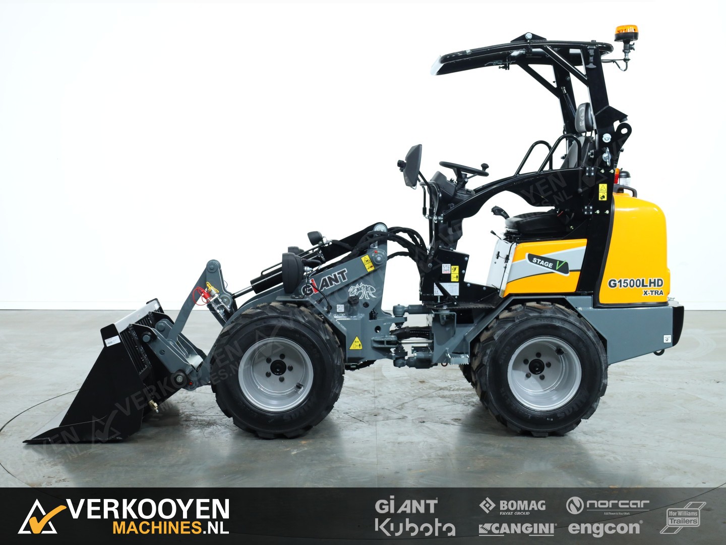 2025 Giant G1500L X-tra HD VK9905 | Wiellader | Mini Shovel