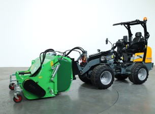 1 Giant Klepelmaaier 120cm met opvangbak (30-40 l/min)