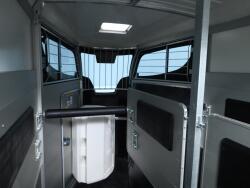 2025 Ifor Williams HBX506 2 paards trailer - Voorlosser RH (zilver) VT727 | Aanhangwagen | Paardentrailer