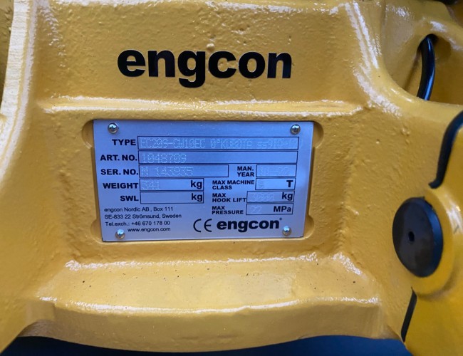 2025 Engcon 2025 Engcon EC209 Tiltrotator KX080-4/KX085-5 - CW10 SS9 VK10029 | Aanbouwdelen | Draaikantelstuk
