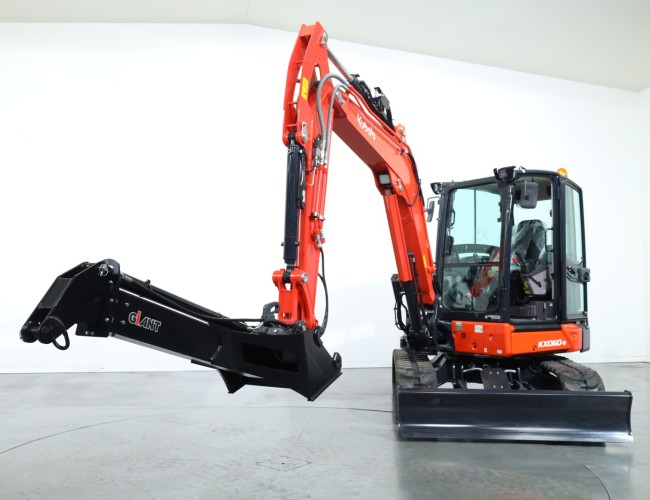 1 Tobroco Giant Hijsbok 160-260cm Hydraulisch Giant + CW10-aanspan (GA500/50+) DV1288 | Aanbouwdelen | Jib / Hijsbok