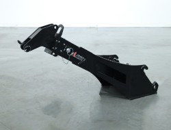1 Tobroco Giant Hijsbok 130-200cm Mechanisch Giant + CW05-aanspan (GA400) ADV1286 | Aanbouwdelen | Jib / Hijsbok