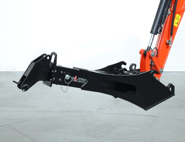 1 Tobroco Giant Hijsbok 130-200cm Mechanisch Giant + CW05-aanspan (GA400) ADV1286 | Aanbouwdelen | Jib / Hijsbok