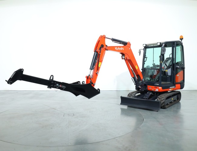 1 Tobroco Giant Hijsbok 130-200cm Mechanisch Giant + CW05-aanspan (GA400) ADV1286 | Aanbouwdelen | Jib / Hijsbok