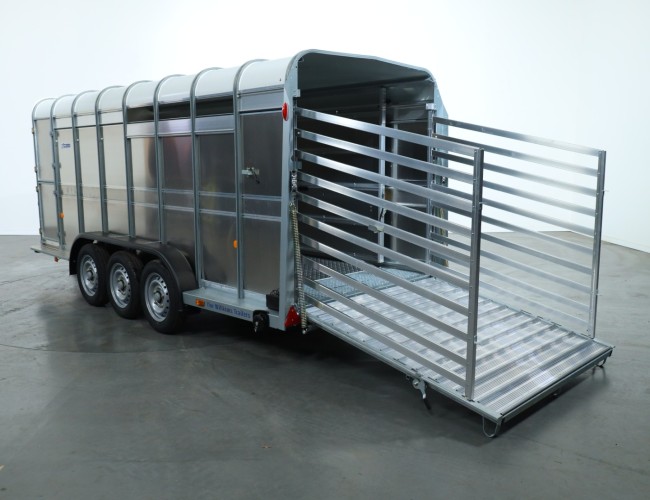 2025 Ifor Williams TA510 16x6 (497x178x182cm) Veetrailer 3-asser VT823 | Aanhangwagen | Veetrailer