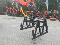 2013 Beco HSK600 Stenenklem met rotator CW10 DV1309 | Aanbouwdelen | Stenenklemmen