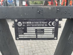 2013 Beco HSK600 Stenenklem met rotator CW10 DV1309 | Aanbouwdelen | Stenenklemmen