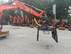 2013 Beco HSK600 Stenenklem met rotator CW10 DV1309 | Aanbouwdelen | Stenenklemmen