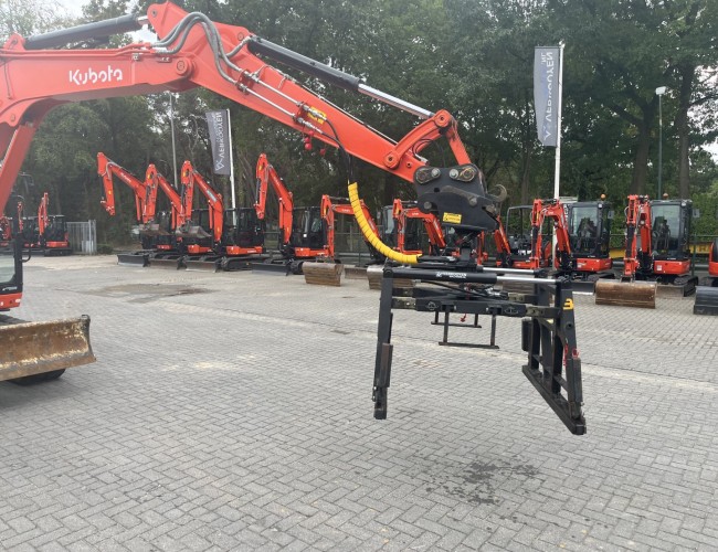 2013 Beco HSK600 Stenenklem met rotator CW10 DV1309 | Aanbouwdelen | Stenenklemmen