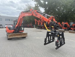 2013 Beco HSK600 Stenenklem met rotator CW10 DV1309 | Aanbouwdelen | Stenenklemmen