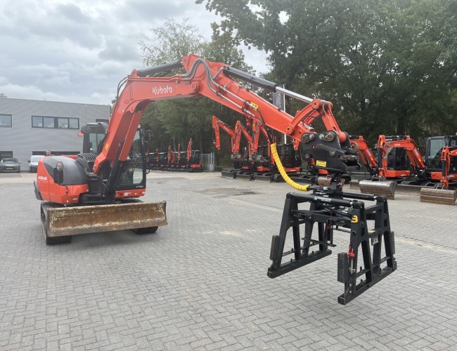 2013 Beco HSK600 Stenenklem met rotator CW10 DV1309 | Aanbouwdelen | Stenenklemmen