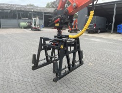 2013 Beco HSK600 Stenenklem met rotator CW10 DV1309 | Aanbouwdelen | Stenenklemmen