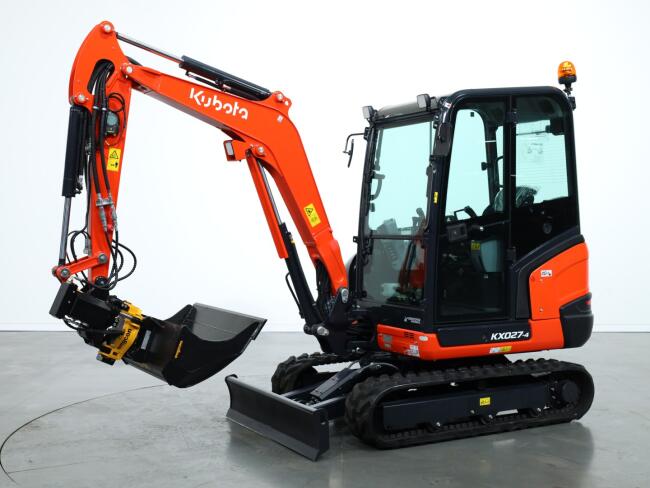 2026 Kubota KX027-4 Hi Spec + Engcon EC02 S30-S30 afneembaar ADV1296 | Graafmachine | Minigraver