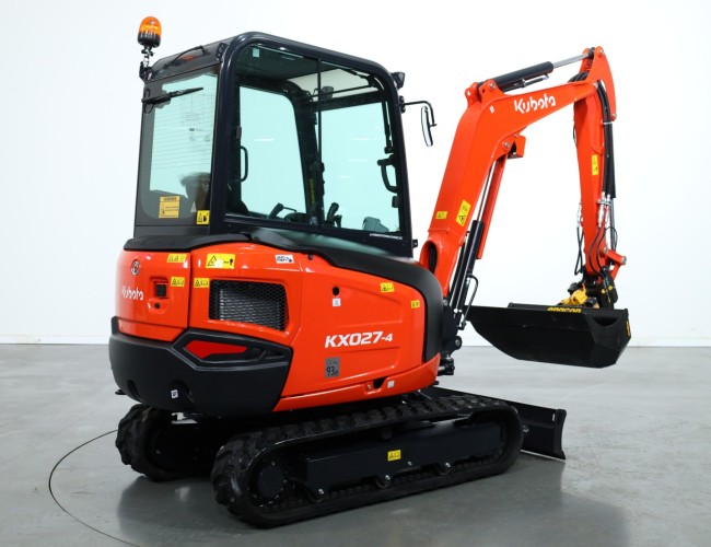 2025 Kubota KX027-4 Hi Spec + Engcon EC02B-S30-S30 afneembaar ADV1296 | Graafmachine | Minigraver