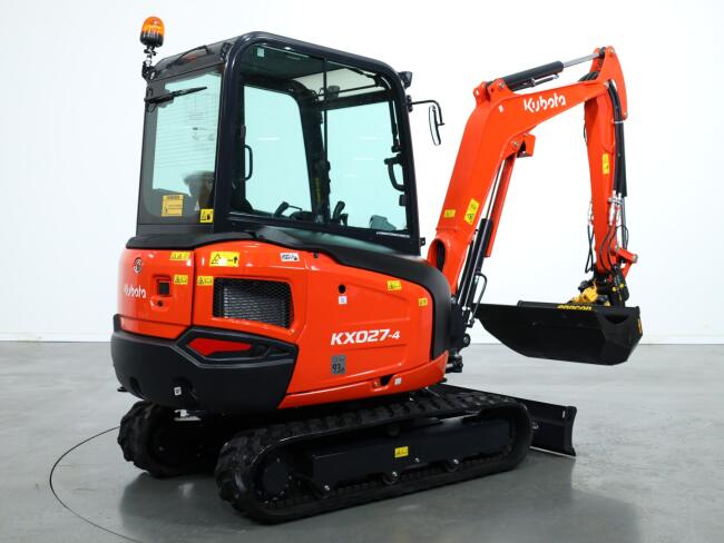 2026 Kubota KX027-4 Hi Spec + Engcon EC02 S30-S30 afneembaar ADV1296 | Graafmachine | Minigraver