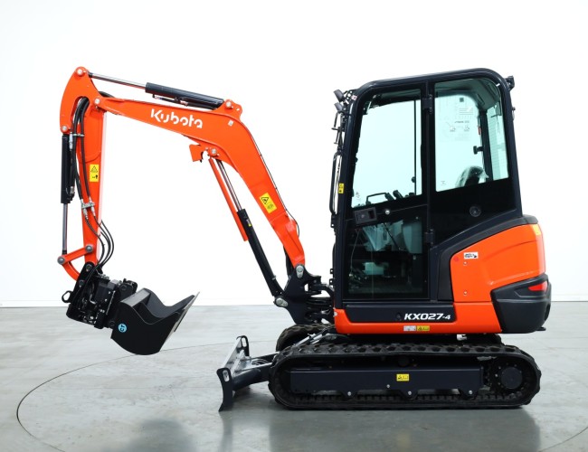 2025 Kubota KX027-4 HI + Compacttilt CTR3 Draaikantelstuk ADV1298 | Graafmachine | Minigraver