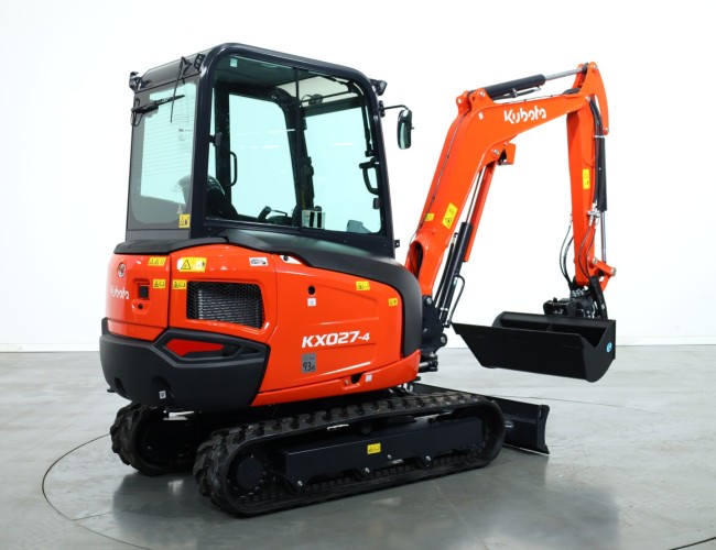 2025 Kubota KX027-4 HI + Compacttilt CTR3 Draaikantelstuk ADV1298 | Graafmachine | Minigraver