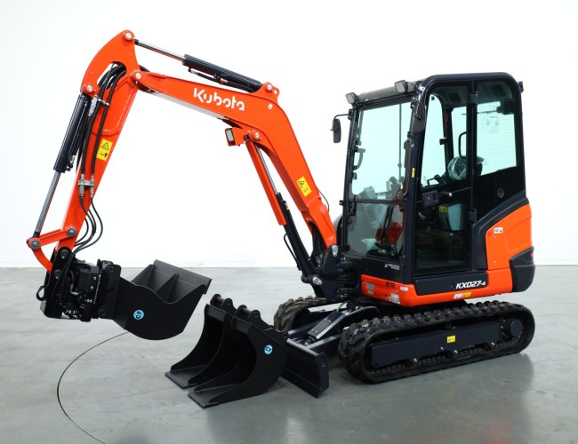 2025 Kubota KX027-4 HI + Compacttilt CTR3 Draaikantelstuk ADV1298 | Graafmachine | Minigraver