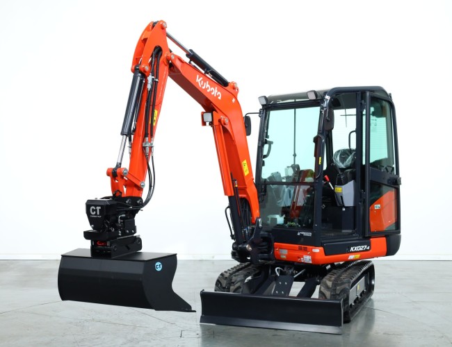 2025 Kubota KX027-4 HI + Compacttilt CTR3 Draaikantelstuk ADV1298 | Graafmachine | Minigraver