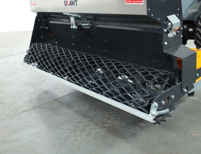 2025 Giant Rotorkopeg 170cm incl graszaaibak en gaasrol (30ltr) VK10426 | Aanbouwdelen | Grondfrees