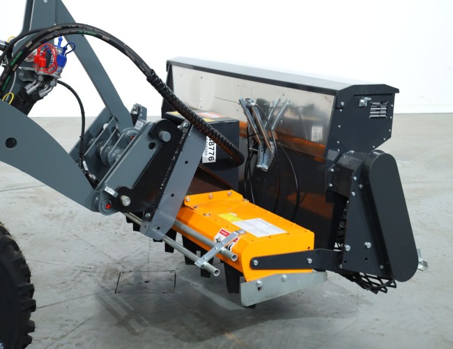 2025 Giant Rotorkopeg 170cm incl graszaaibak en gaasrol (30ltr) VK10426 | Aanbouwdelen | Grondfrees