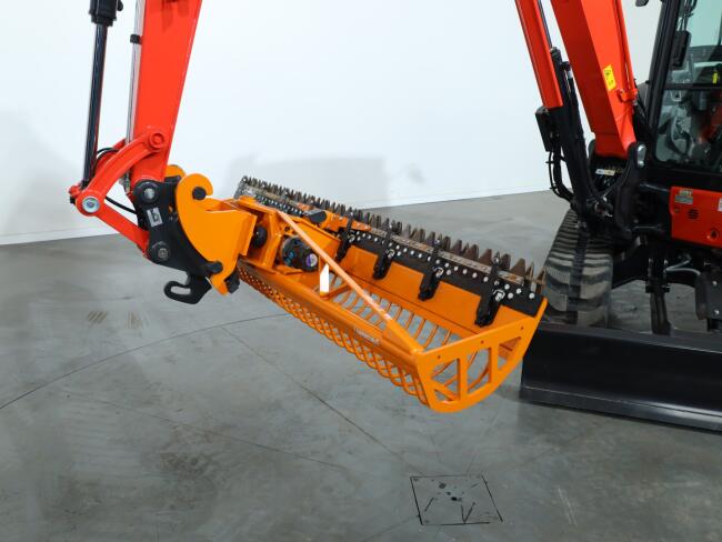 2026 Landreus Maaikorf Mini Zwaar 2,5mtr (CW10 / S40) VK10490 | Aanbouwdelen | Maaikorf