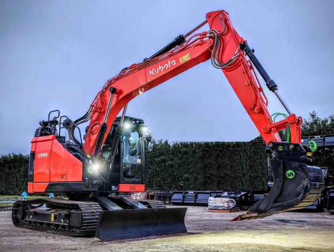 2026 Kubota U145 ADV1306 | Graafmachine | Rups Graafmachine