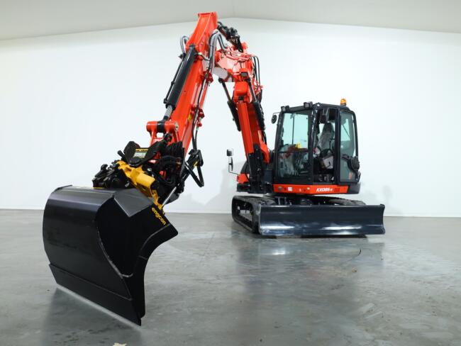 2026 Kubota KX085-5 2PC + Engcon EC209 S45 ADV1314 | Graafmachine | Minigraver