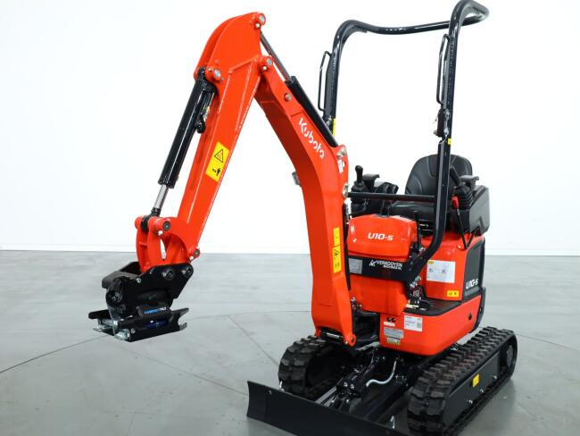 2026 Kubota U10-5 + Compacttilt CT1 kantelstuk S30 ADV1315 | Graafmachine | Minigraver