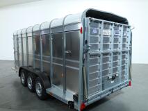 2026 Ifor Williams TA510 16x6 (497x178x182cm) Veetrailer 3-asser VT1020 | Aanhangwagen | Veetrailer