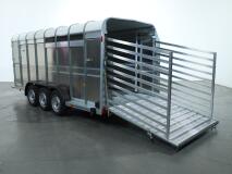 2026 Ifor Williams TA510 16x6 (497x178x182cm) Veetrailer 3-asser VT1020 | Aanhangwagen | Veetrailer