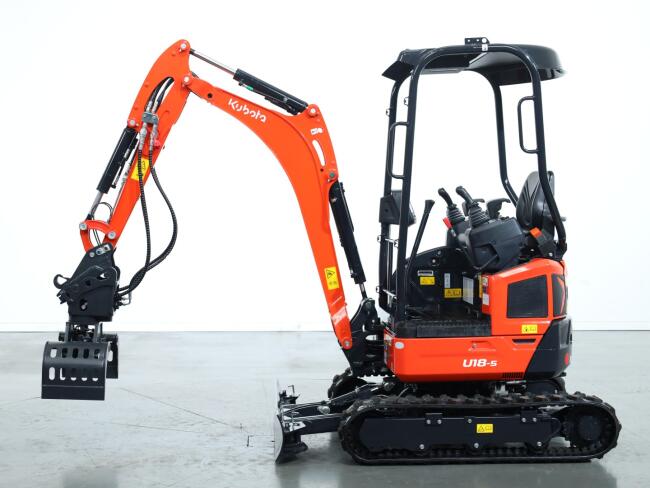 2026 Kubota U18-5 Hi Spec + Compacttilt CT2 Kantelstuk CW05 VK10809 | Graafmachine | Minigraver
