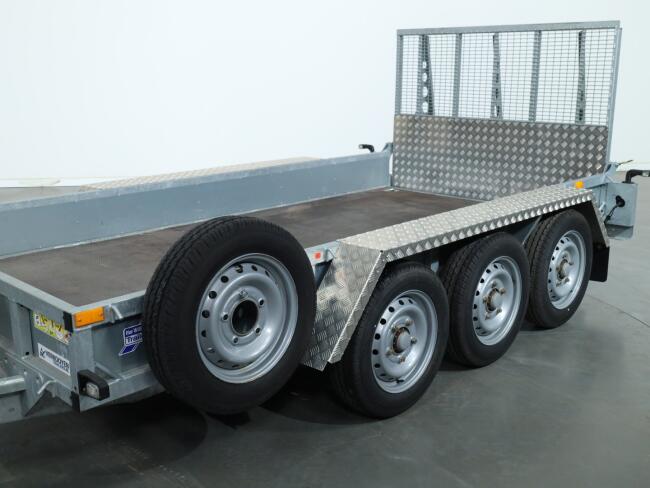 2023 Ifor Williams GP126 Klep 3-asser VK10830 | Aanhangwagen | Machinetransporter