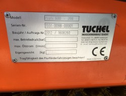 2013 Tuchel Profi 600 - 200 VK1116 | Aanbouwdelen | Veegmachine / Borstel