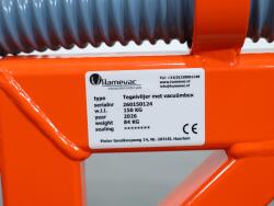 2026 Hamevac Tegelvlijer / Verlegwagen incl VTH150 VK10873 | Vacuum techniek | Vacuum Til Hulp