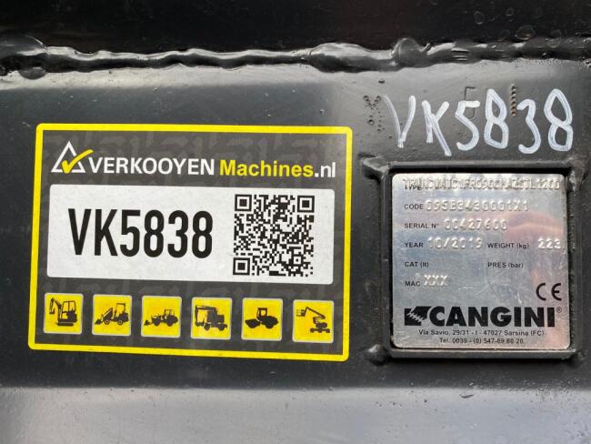 2026 Cangini Benne TC1F-120 Klepelmaaier Giant / Norcar VK10951 | Aanbouwdelen | Klepelmaaier