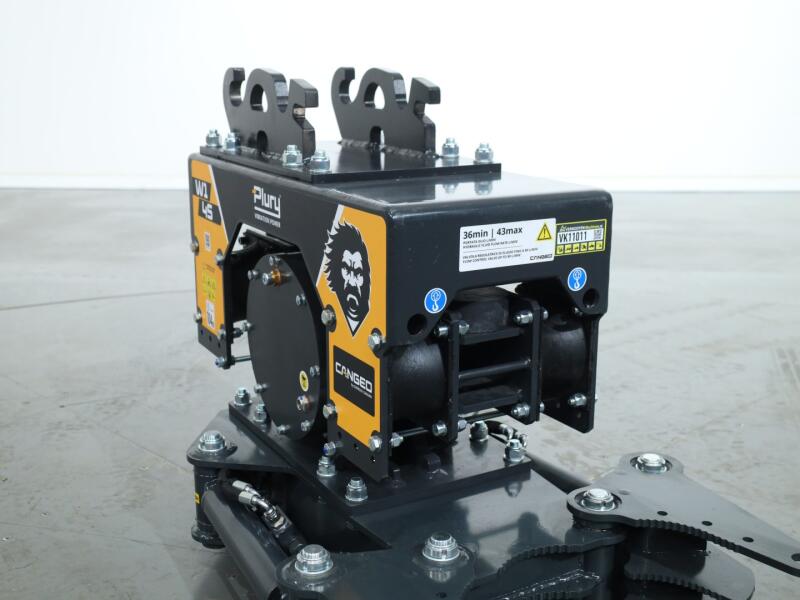 2026 Cangeo Plury W1 45 Trilblok met gripper CW05 (4-7t) VK11011 | Aanbouwdelen | Trilblok